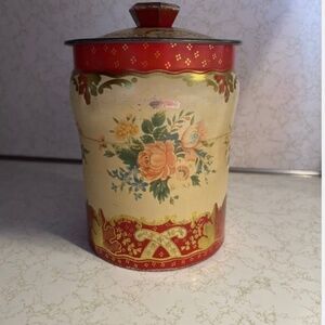 George W Horner tin canister